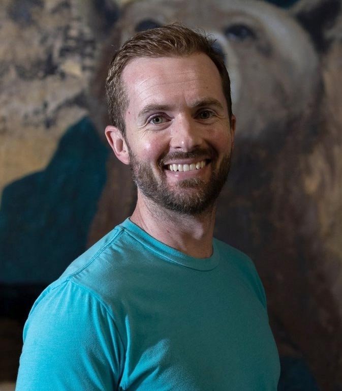 Portrait of Chris Carlson, 3D chalk artist and 3D mural artist based in Denver, Colorado